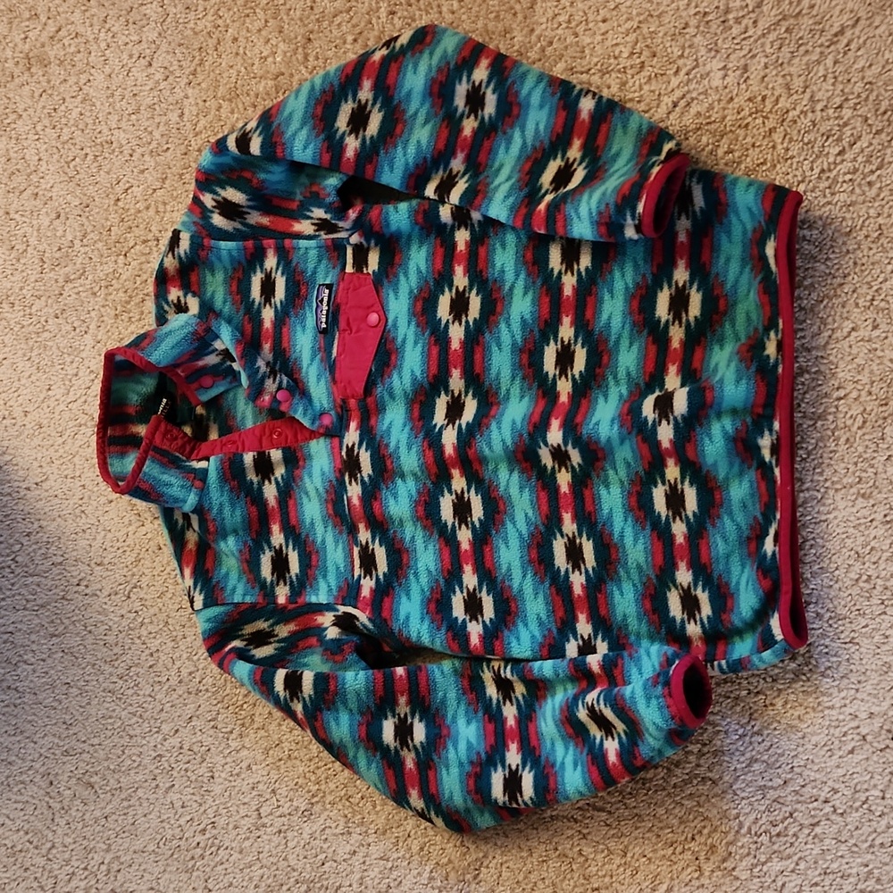 Patagonia Synchilla Fleece - Aztec Desert Flower - Size XS